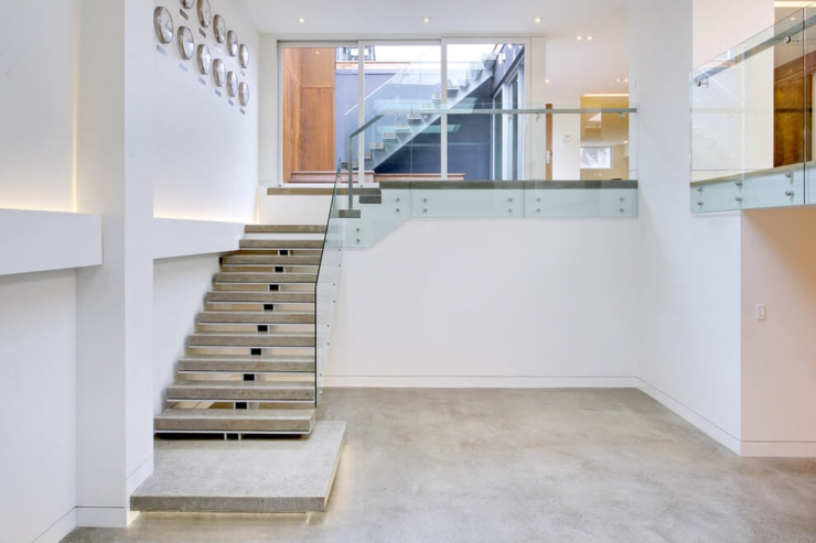 escalier intérieur design chic