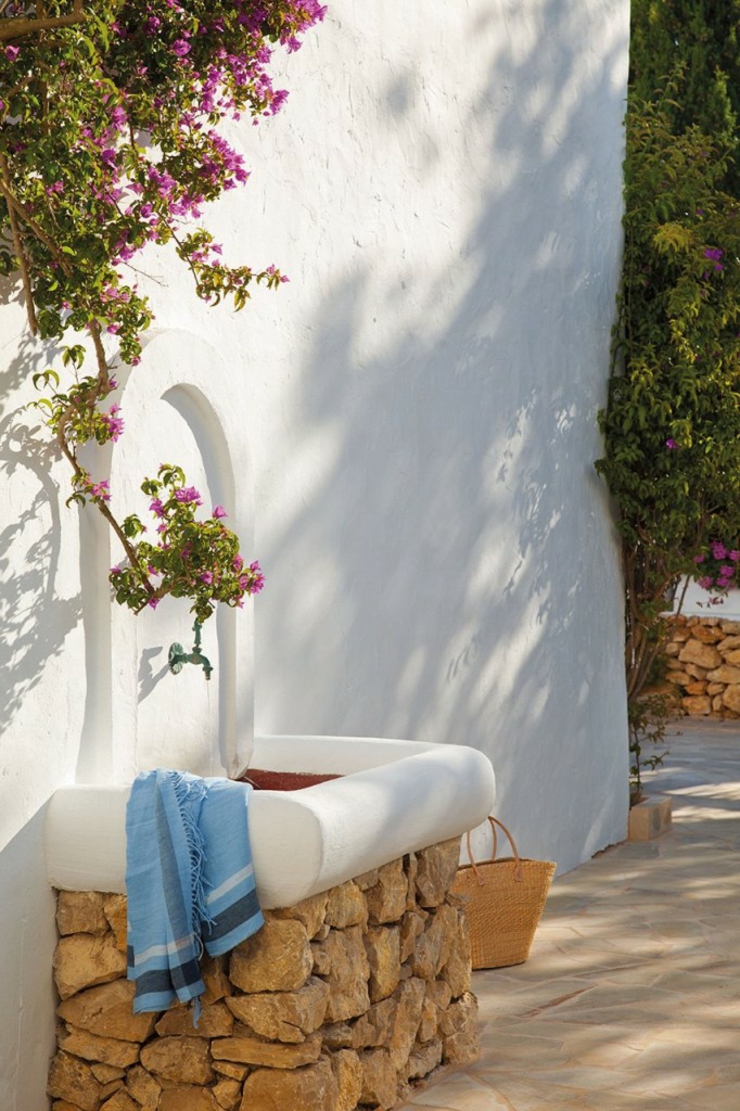 extérieurs jardin soignés entretenu maison de vacances ibiza