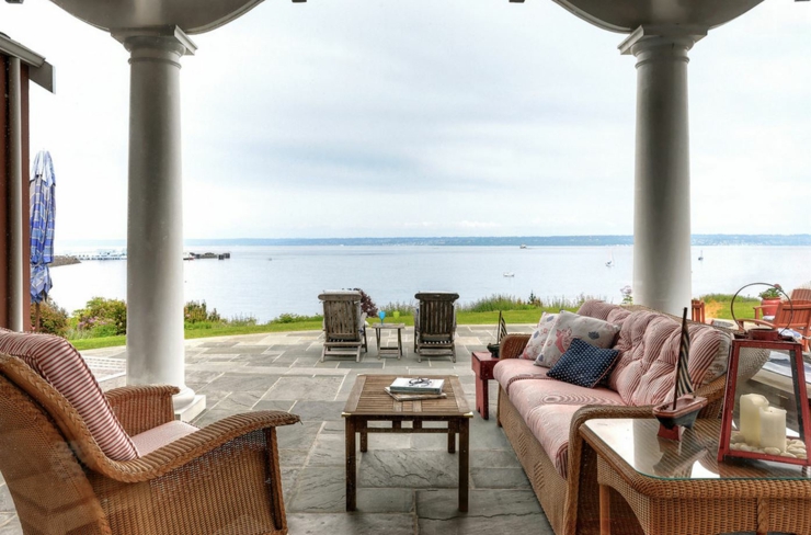 terrasse vue sur mer