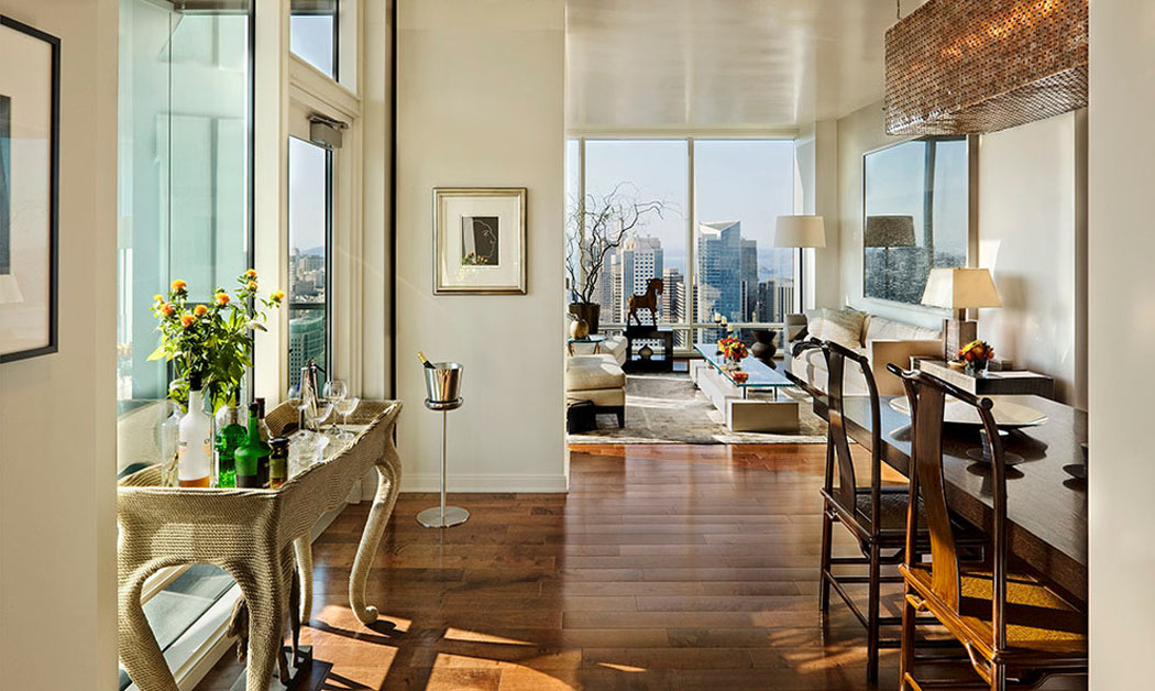 intérieur appartement moderne luxueux lumineux