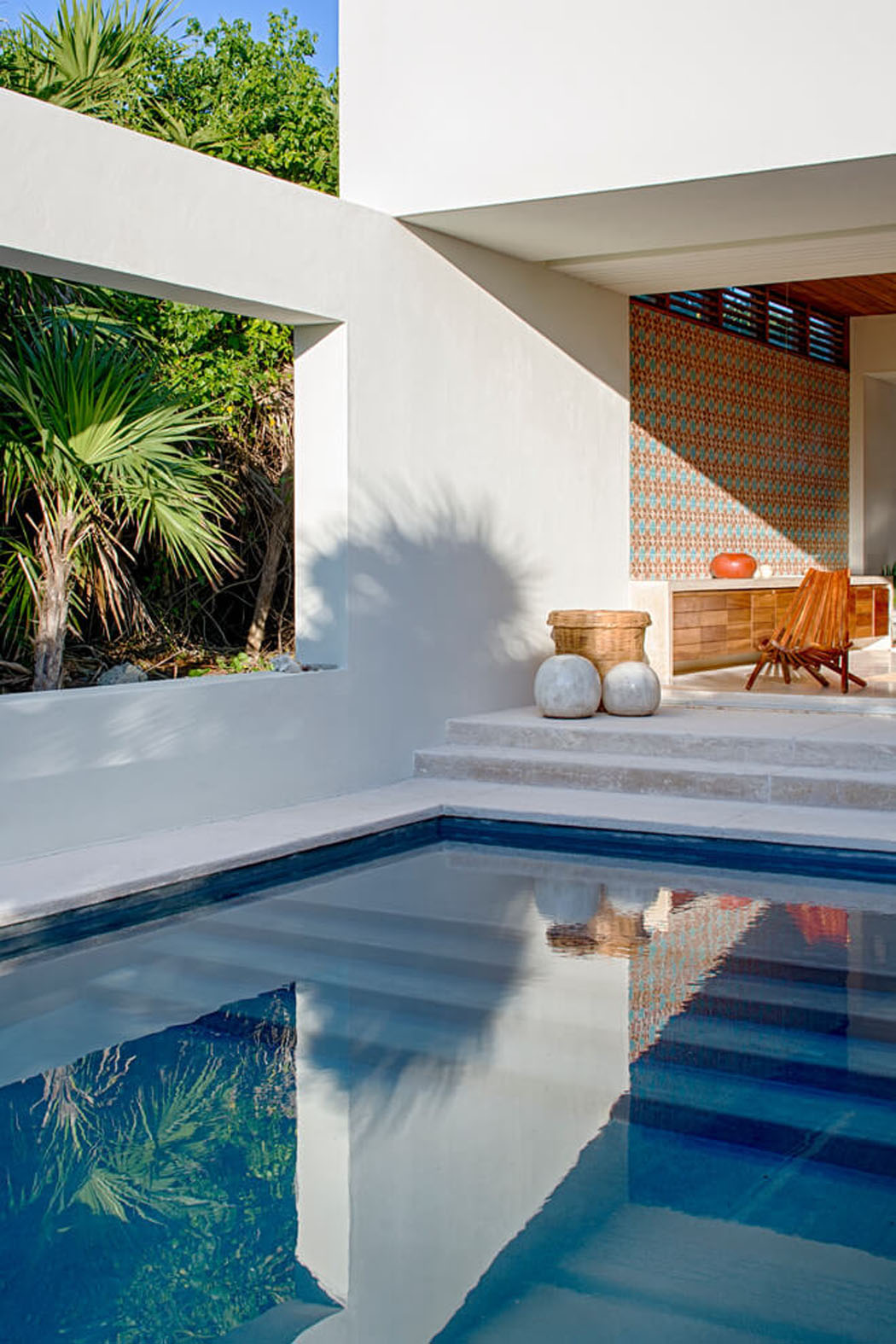 piscine de luxe villa contemporaine à louer