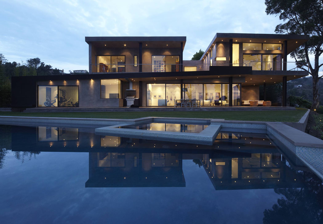 extérieur luxe résidence de grand standing californie