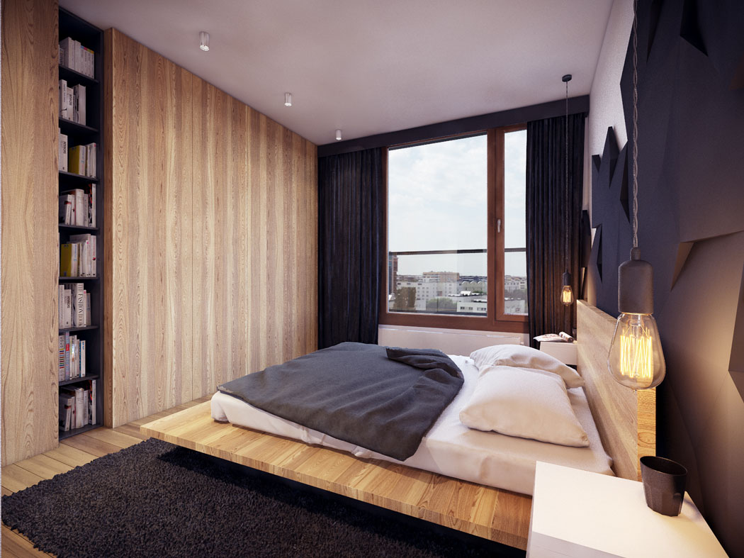 chambre principale appartement de ville