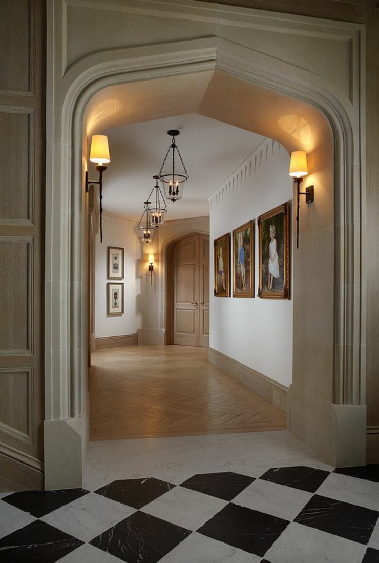 intérieur rustique maison de vacances luxe