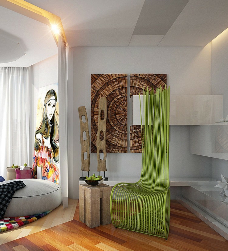 Mobilier contemporain et designer intérieur design en Russie Saint-Pétersbourg