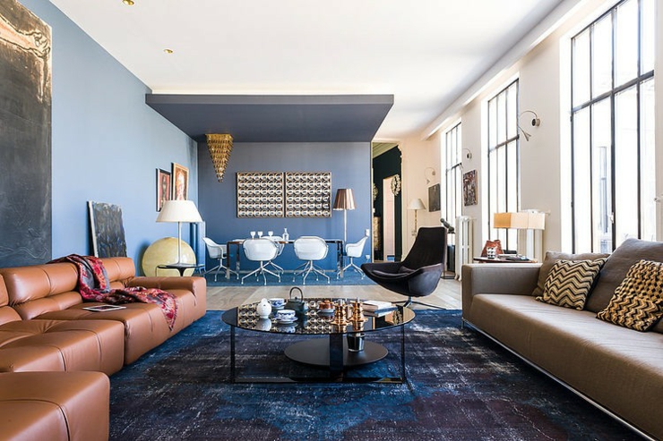 décoration éclectique intérieur appartement