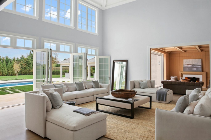living room de luxe résidence secondaire