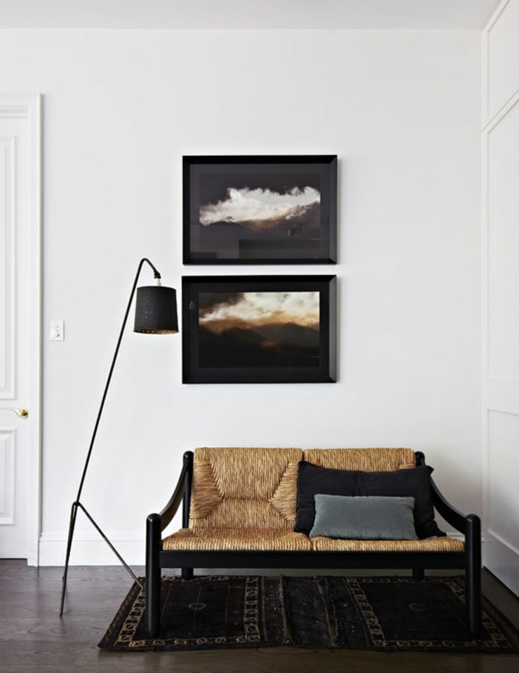 Meubles et accessoires de cette maison moderne maison moderne à la déco simple australie