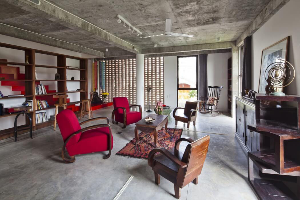 séjour maison originale citadine exotique