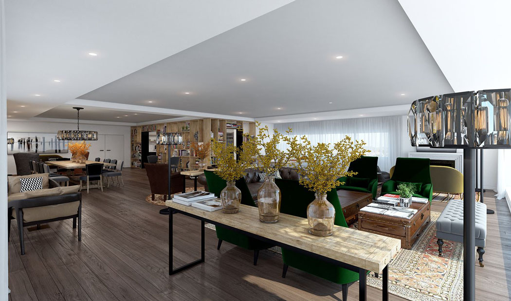 Grande pièce de 160 m² faisant aussi office de restaurant est à disposition des invités de l’hôtel le séjour lobby hôtel gordonia près de Jérusalem