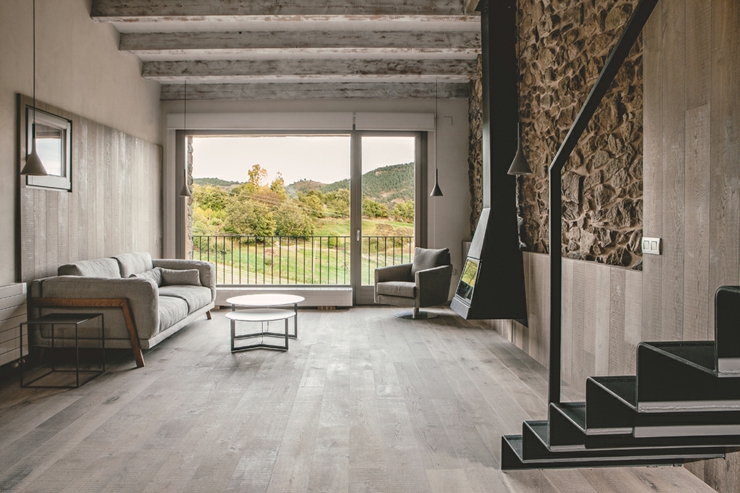 belle demeure rustique intérieur