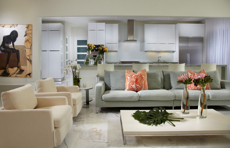 intérieur design luxe villa de vacances côte