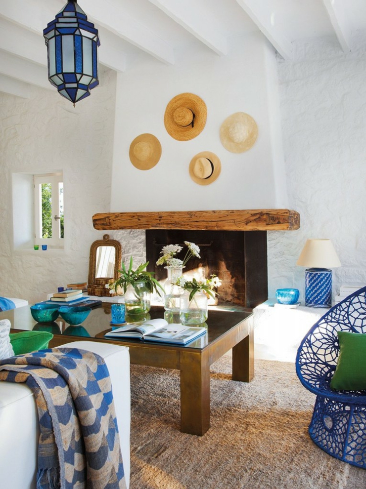 décoration rustique méditerranéenne villa