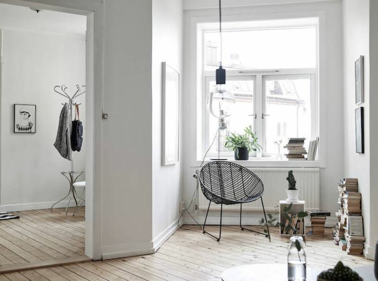 mobilier design minimaliste noir et blanc