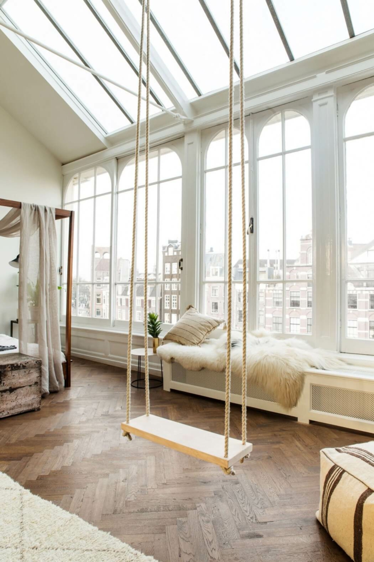 loft intérieur créatif moderne