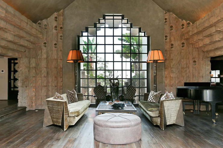 Mobilier design luxe intérieur maison