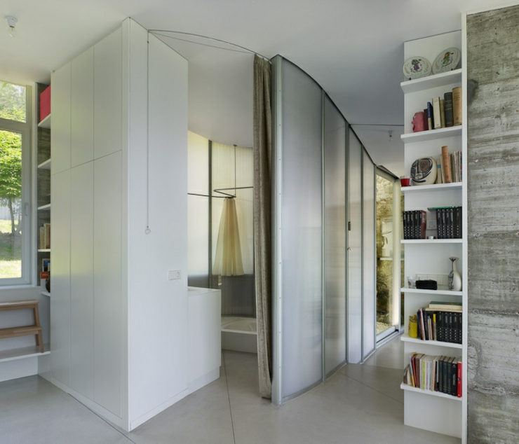 Intérieur lumineux au design moderne moderne design intérieur maison à rénover