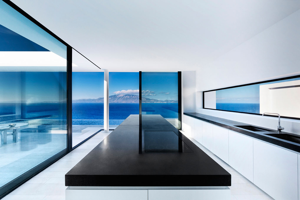 cuisine design villa contemporaine secondaire