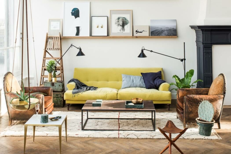 mobilier designer chic luxe