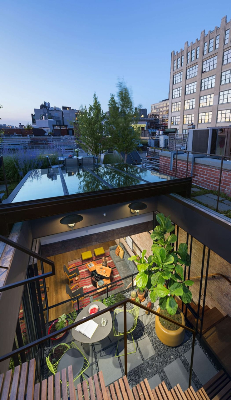 Agencement originale et design intérieur unique loft industriel aménagement original