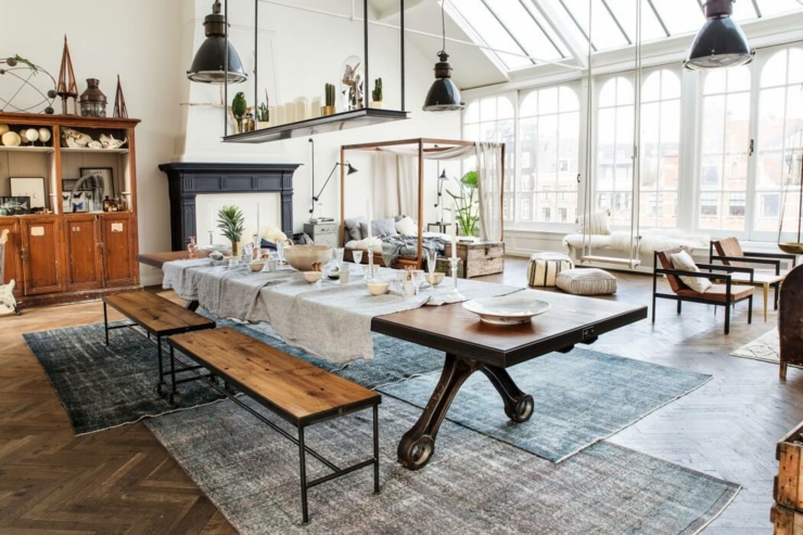 loft moderne design industriel
