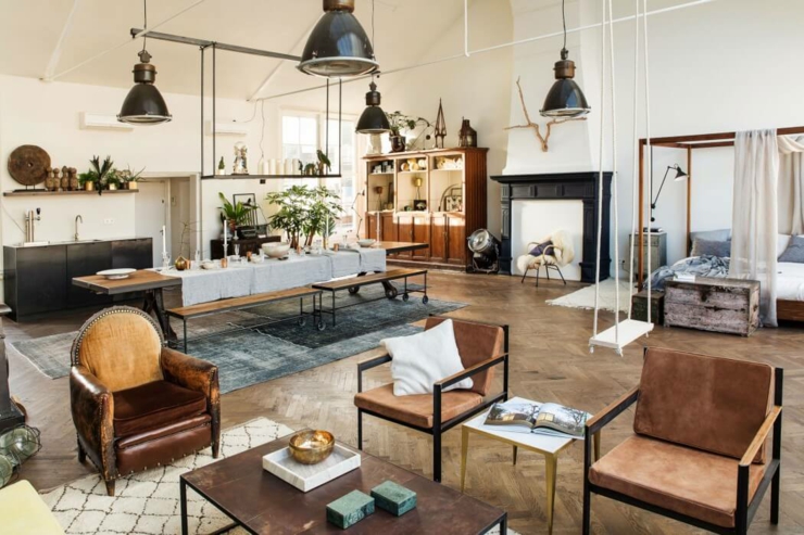 intérieur design moderne loft
