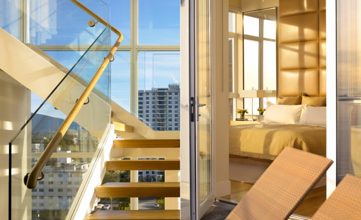 duplex de luxe vue sur mer