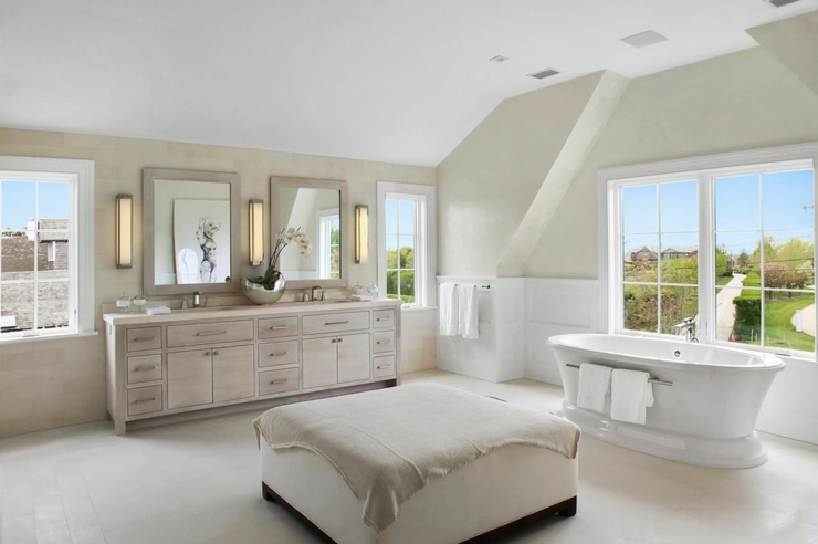 baignoire luxe avec vue