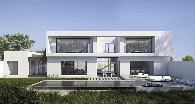 Grande maison d’architecte contemporaine villa contemporaine côte vacances mer
