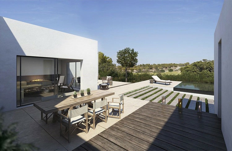 La terrasse côté salon de jardin de cette résidence luxueuse terrasse villa de luxe vacances