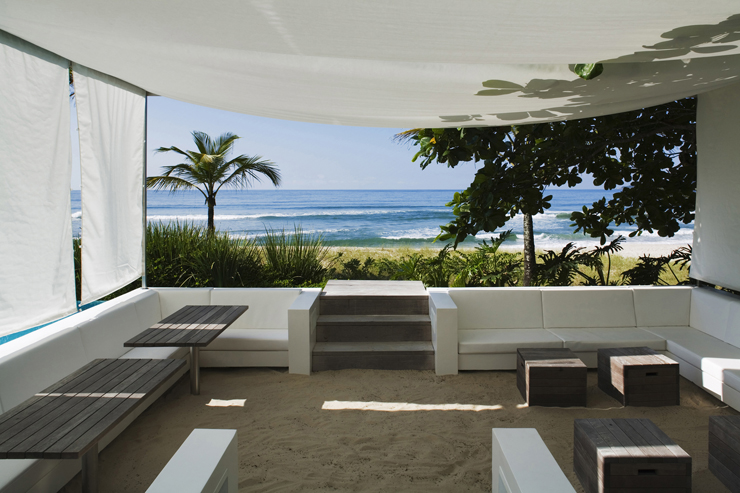 terrasse maison de vacances mer