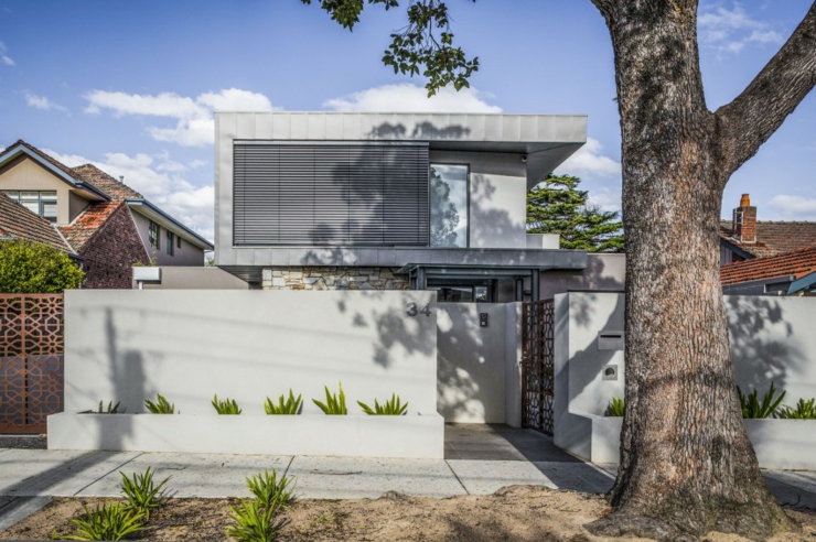 maison d'architecte contemporaine avec piscine