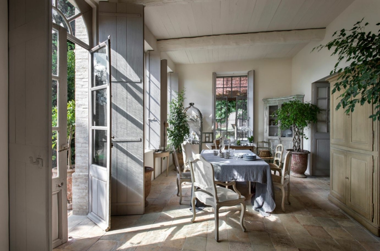 magnifique salle à manger véranda