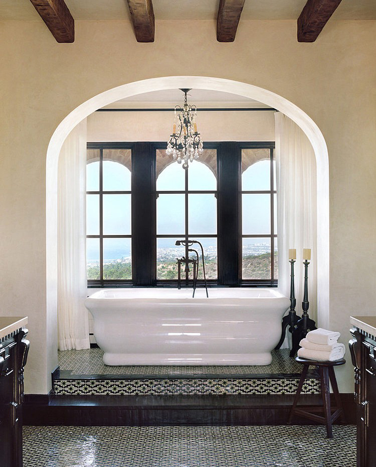 Salle de bains de la maison de charme propriété de prestige en Californie