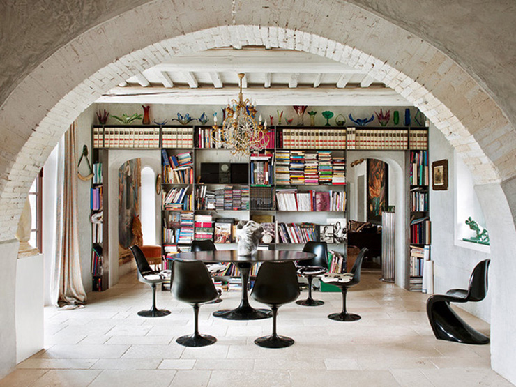 salle à manger maison toscane