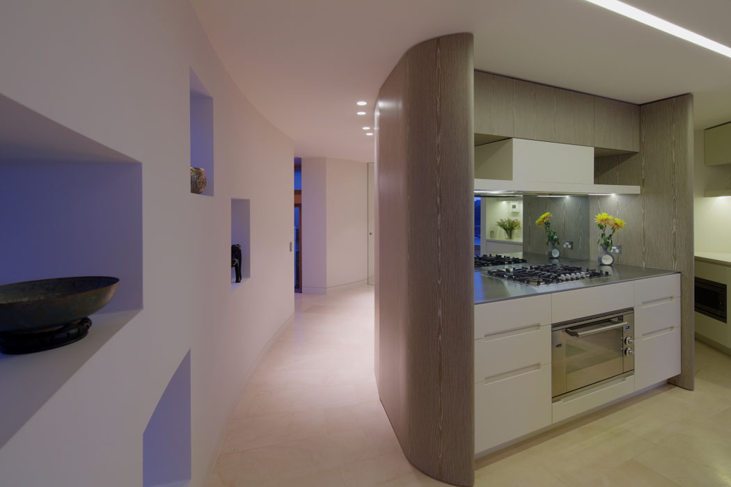 originalité disposition cuisine contemporaine