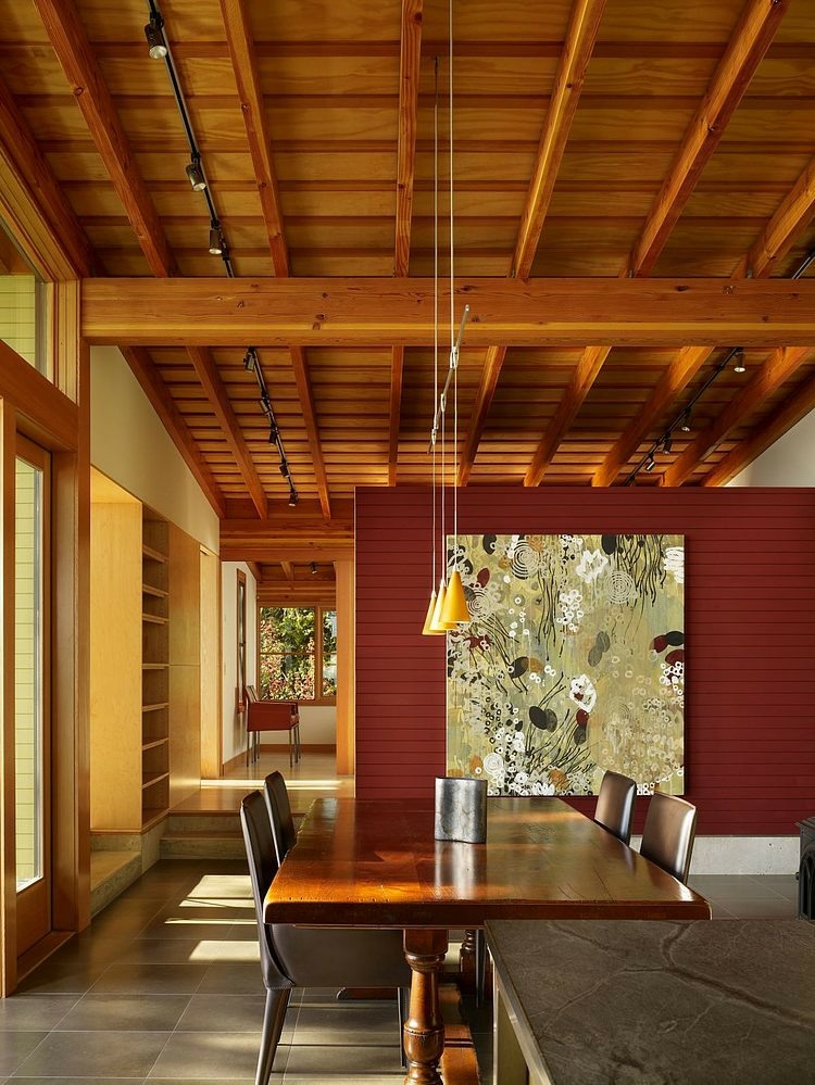 intérieur bois rustique déco 