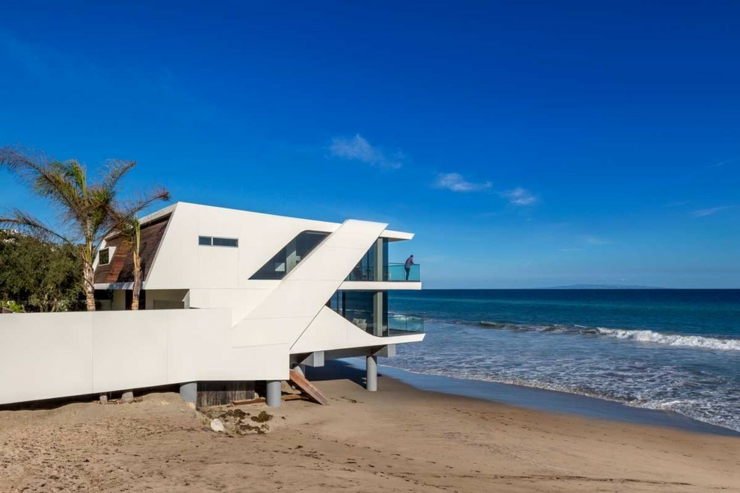 Résidence de vacances à l’architecture inspirée par les yachts maison luxe originale