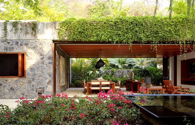 maison moderne et écologique