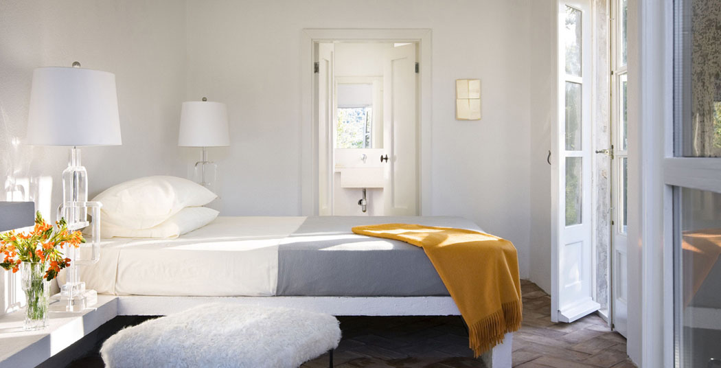chambre à coucher ameublement minimaliste