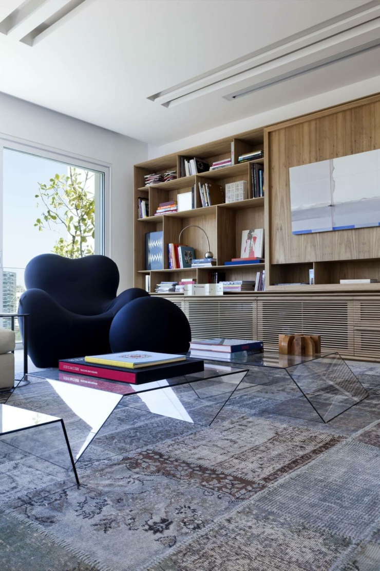 fauteuil original maison de ville avec vue