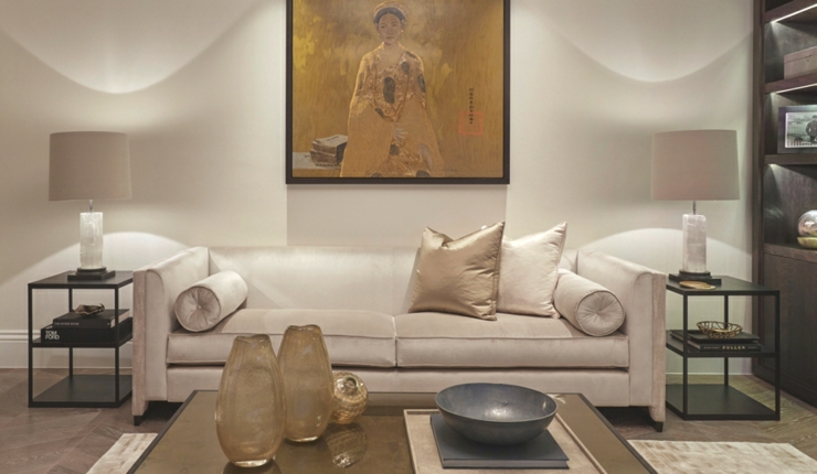Ambiance aux couleurs sobres et élégantes de cette maison de ville design unique luxe maison citadine