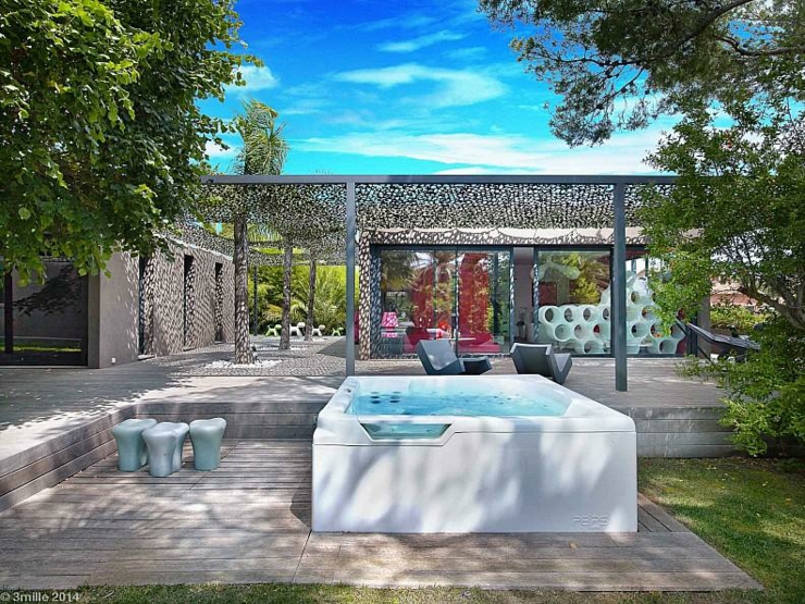 outdoor luxe maison de vacances côte d'Azur