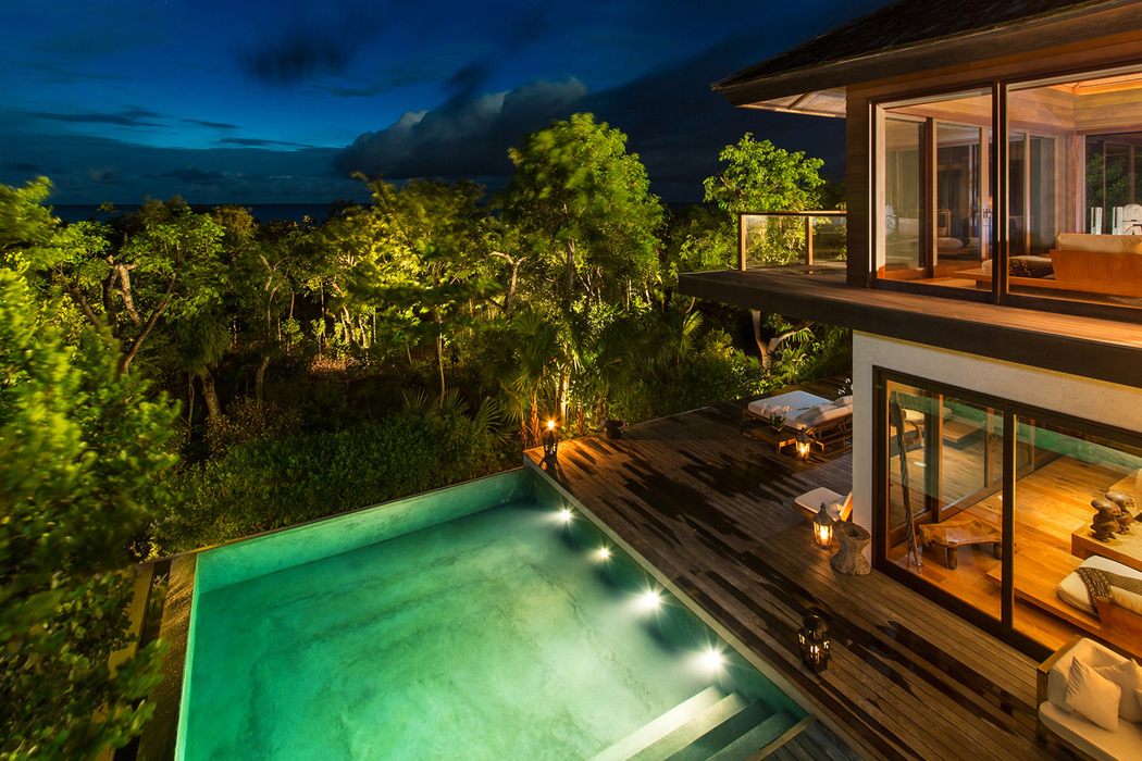 terrasse design maison de vacances prestige