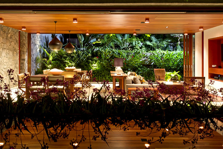 espaces outdoor maison de standing