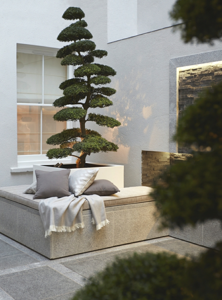 Le patio – un vrai luxe pour une maison au cœur de Londres maison de ville luxe patio