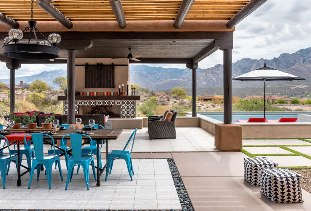 terrasse extérieure outdoor aménagements de luxe esthétique