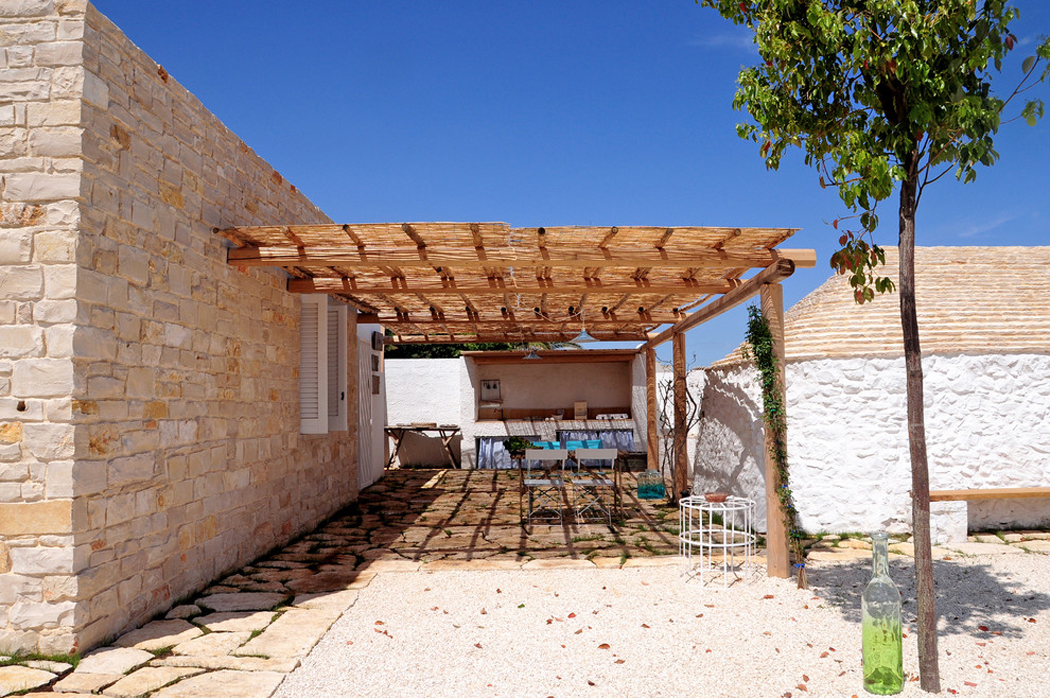 pergola terrasse ombragé maison de vacances