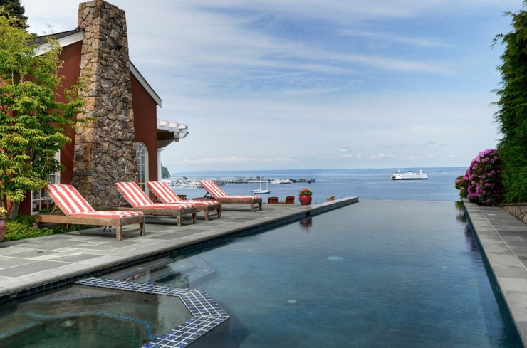 résidence de vacances piscine extérieure