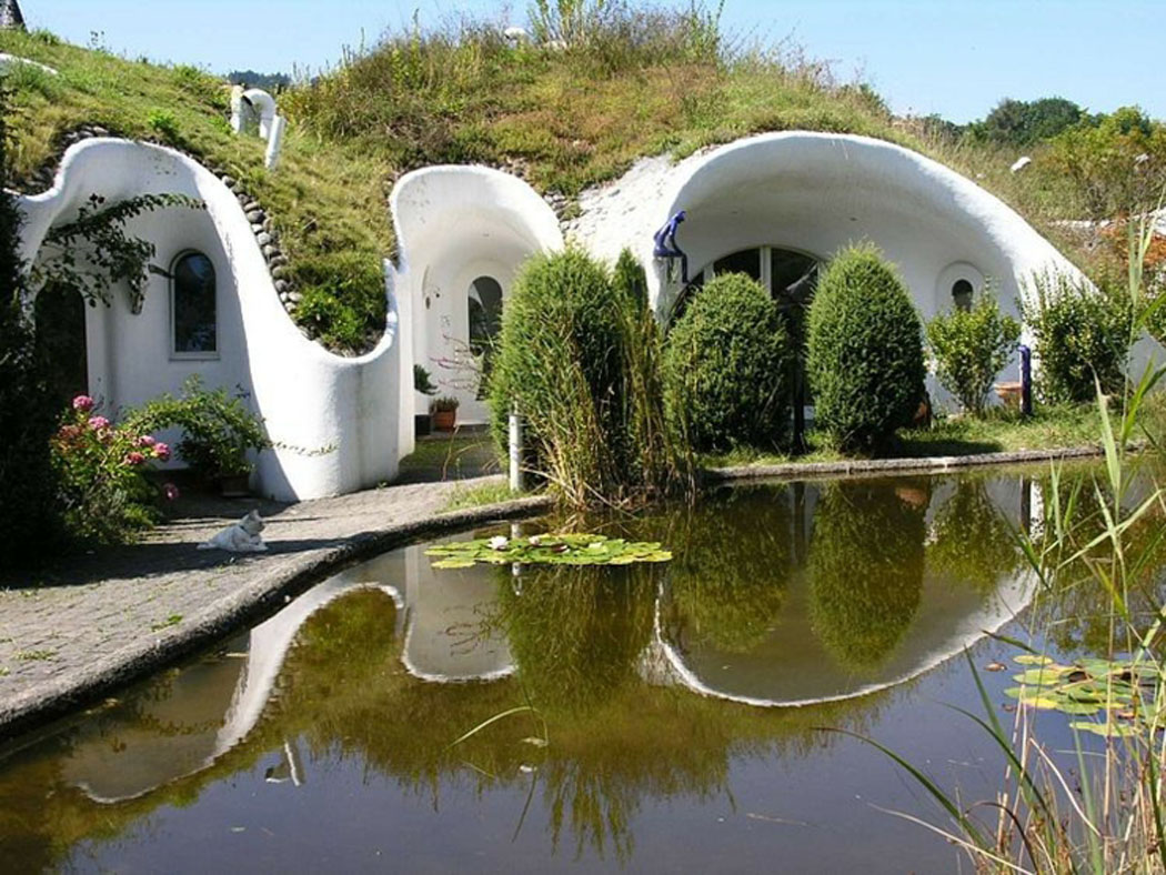 projet innovant écologique maisons vertes